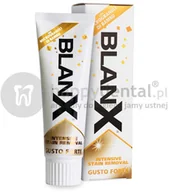 Wybielanie zębów - Coswell BLANX Market INTENSIVE STAIN REMOVAL Przeciw Osadom 75ml -  pasta do zębów intensywnie usuwająca uporczywe osady kawy, herbaty, tytoniu i czerwonego wina - miniaturka - grafika 1