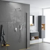 Baterie podtynkowe - Excellent Pride zestaw prysznicowo-wannowy podtynkowy chrom AREX.SET.4045CR AREX.SET.4045CR - miniaturka - grafika 1