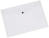 Teczki i skoroszyty - Q-Connect Teczka na dokumenty A4 plastikowa przezroczysta nakładka KF01244Q - opakowanie 12 szt. KF01244Q - miniaturka - grafika 1