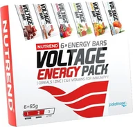 Batony proteinowe - Nutrend Voltage Energy Bar 6 x 65g mieszanka smaków - miniaturka - grafika 1