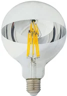 Żarówki LED - Baterie centrum LED Żarówka DECOR MIRROR G125 E27/12W/230V srebrna - miniaturka - grafika 1
