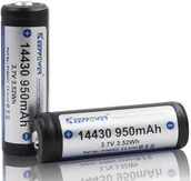 Akumulatory ogólnego zastosowania - KP ICR14430-95PCM 950mAh  AA Li-ION - miniaturka - grafika 1
