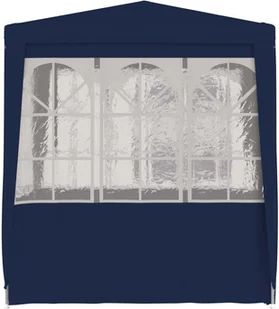 vidaXL Namiot imprezowy ze ściankami, 2,5x2,5 m, niebieski, 90 g/m - Pawilony ogrodowe - miniaturka - grafika 7