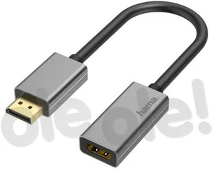 Hama Adapter DisplayPort HDMI 200329 - Adaptery i przejściówki - miniaturka - grafika 4