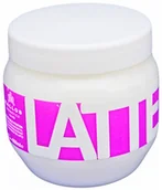 Maski do włosów - Kallos Maska do włosów zniszczonych Latte Hair Mask with milk protein 800ml - miniaturka - grafika 1