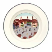 Talerze - Villeroy & Boch Design Naif Talerz głęboki Miasteczko średnica: 21 cm (10-2337-2705) - miniaturka - grafika 1