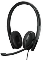 Słuchawki - Sennheiser EPOS ADAPT 160 ANC USB-C czarne - miniaturka - grafika 1