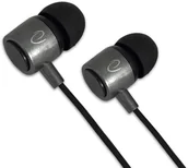 Słuchawki - Esperanza EH195KS czarno-srebrne - miniaturka - grafika 1