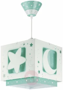 Dalber Moonlight lampa wisząca 1-punktowa zielona 63232H 63232H - Lampy sufitowe Dalber Moonlight lampa wisząca 1-punktowa zielona 63232H 63232H - Lampy sufitowe - miniaturka - grafika 4