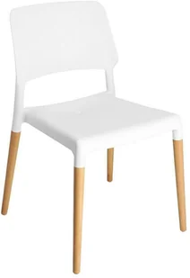 D2.Design Krzesło Cole białe 174971 - Krzesła - miniaturka - grafika 2