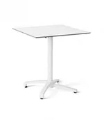 Stoły - Resol Stół Drop 80x80 White-White 4631 - miniaturka - grafika 1