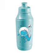 Kubki dla dzieci - BranQ BRANQ 1990 BIDON BUTELKA NA WODĘ 350 ML DLA DZIECI DINOZAUR W KOSMOSIE 5901098199032 - miniaturka - grafika 1