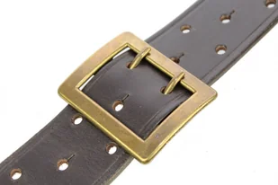 PolskaGalanteria.pl Klamra Do Pasa Wojskowego 45 mm Metalowa Solidna Złota - Paski - miniaturka - grafika 3