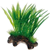 Sztuczne kwiaty - Hobby Flora Root replika korzeni ze sztucznymi roślinami, s - miniaturka - grafika 1