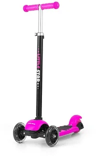 Milly Mally Hulajnoga 3w1 Scooter Little Star Pink (5901761122893) - Hulajnogi - miniaturka - grafika 10