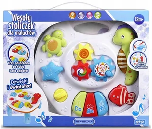Artyk INTERAKTYWNY STOLICZEK DLA DZIECKA STOLIK E-EDU AT129278 - Zabawki interaktywne dla dzieci - miniaturka - grafika 3