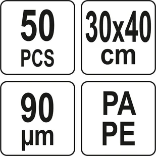 Lund Worki moletowane do pakowarki próżniowej 30x40 cm 50 szt 67889 - Akcesoria i części AGD - miniaturka - grafika 4