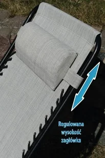 VK1 LEŻAK OGRODOWY WIELOFUNKCYJNY STOLIK GAZETOWNIK #H1 1020174 - Leżaki ogrodowe - miniaturka - grafika 10