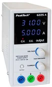 Inne urządzenia pomiarowe - PeakTech Precyzyjny zasilacz laboratoryjny 0-30V / 0-5A DC, regulowany, stabilizowany zasilacz impulsowy z wyświetlaczem cyfrowym wysokiej rozdzielczości (10 mV i 1 mA), 1 sztuka, P 6225 A - miniaturka - grafika 1