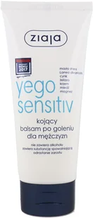 Ziaja Yego Sensitive kojący balsam po goleniu dla mężczyzn 75 ml - Kosmetyki do pielęgnacji twarzy męskie - miniaturka - grafika 2
