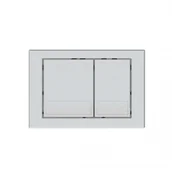 Akcesoria łazienkowe - Massi Przycisk spłukujący Massi BUTTO satyna MSST-P08 - miniaturka - grafika 1