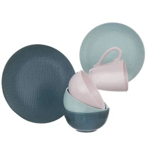 Orion Talerz deserowy, płaski, ceramiczny, 21 cm, różowy 128440 - Miski i półmiski - miniaturka - grafika 4