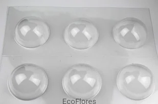 Mark Forma do mydła półkula 6 szt na formie - Rękodzieło Mark Forma do mydła półkula 6 szt na formie - Rękodzieło - miniaturka - grafika 1