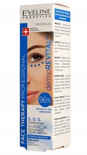 Eveline COSMETICS COSMETICS DermoREVITAL S.O.S Ekspresowa kuracja redukująca cienie i obrzęki 15 ml - Kosmetyki pod oczy - miniaturka - grafika 3