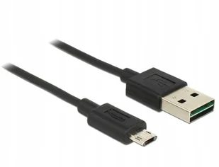 Delock Kabel USB micro AM-BM USB 2.0 Easy-USB 0.5m 83845 - Kable USB - miniaturka - grafika 2