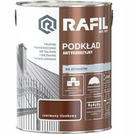 Grunty do ścian - Rafil Podkład Antykorozyjny 5L Czerwony Tlenkowy - miniaturka - grafika 1