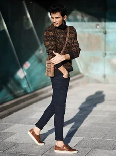 Always Wild SKÓRZANA TORBA Z PASKIEM NA RAMIĘ SKÓRA NATURALNA HQ - Torby męskie - miniaturka - grafika 5