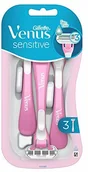 Depilacja - Gillette Venus Smooth Sensitive golarka jednorazowa, 3 sztuki - miniaturka - grafika 1