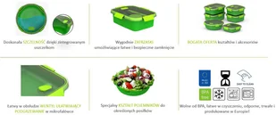 Curver POJEMNIK NA LUNCH SMART TO GO 0,7 L 232567 - Pojemniki kuchenne - miniaturka - grafika 4