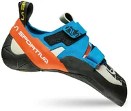 Buty sportowe męskie - La Sportiva Otaki But wspinaczkowy Mężczyźni, blue/flame EU 38,5 2021 Buty wspinaczkowe na rzepy 10TBF-38 - miniaturka - grafika 1