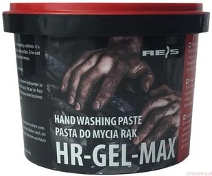 R.E.I.S. HR-GEL-MAX 450 G - pasta do usuwania mocnych zabrudzeń - produkowana na bazie łagodnych substancje myjących - 450g. - Inne artykuły czyszczące - miniaturka - grafika 2