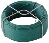 Łańcuchy i liny stalowe - STANDERS Drut stalowy powlekany 0.8 mm x 50 m zielony Standers - miniaturka - grafika 1