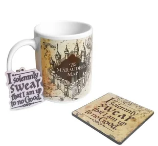 Pyramid Gadżet Zestaw Kubek Podkładka Brelok Harry Potter Warszawa - Gadżety dla graczy - miniaturka - grafika 3