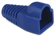 Złącza, przejściówki, adaptery - brak danych Gumowa osłona wtyku RJ-45 niebiesk - miniaturka - grafika 1