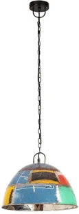 VidaXL Industrialna lampa wisząca, 25 W, kolorowa, okrągła, 41 cm, E27 320545  VidaXL - Lampy pozostałe - miniaturka - grafika 3