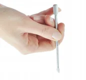 Akcesoria do paznokci - Kopytko Dłutko Radełko Nierdzewne Do Skórek Hybryd - miniaturka - grafika 1