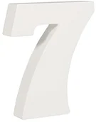 Pozostałe akcesoria dla plastyków - Rayher Hobby Rayher 62707000 nr 7 z płyty MDF, biały, 11 cm, grubość 2 cm 62-707-000 - miniaturka - grafika 1