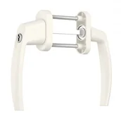 Klamki - Medos Klamka balkonowa z kluczykiem dwustronna RAL9001 CF85-4732A_20210901142101 - miniaturka - grafika 1