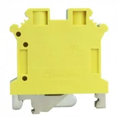 Kostki, złączki, wtyczki - Geberit DEGSON szynowa 0,2-10mm2 1P Przelotowa PE Śrubowa DGN 3428 PC10-PE-01P-1Y-00AH - miniaturka - grafika 1