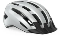 Kaski rowerowe - MET Downtown Helmet, biały M | 52-58cm 2022 Kaski miejskie i trekkingowe 57003310 - miniaturka - grafika 1