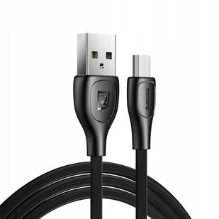 REMAX Lesu Pro kabel przewód USB - micro USB 480 Mbps 2,1 A 1 m czarny (RC-160m black) RC-160m black - Kable komputerowe i do monitorów - miniaturka - grafika 2