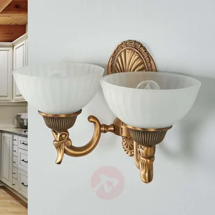 Orion Wytworna lampa ścienna NOAM z brązowymi elementami - Lampy ścienne - miniaturka - grafika 3