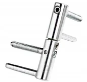 Zamki i wkładki - Zawias Drzwiowy Regulowany 16 EXAKTA kpl. Srebrny OTLAV 18519 - miniaturka - grafika 1