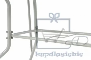 Garthen Zestaw ogrodowy składany stół + 4 krzesła - czarny - Meble ogrodowe - miniaturka - grafika 2