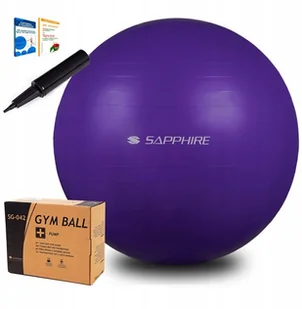 Piłka gimnastyczna Fitness 65CM, Rehabilitacyjna - Piłki do ćwiczeń - miniaturka - grafika 3