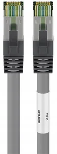 Kabel Lan Patchcord Cat 8.1 S/ftp szary 20m - Patchcordy - miniaturka - grafika 4